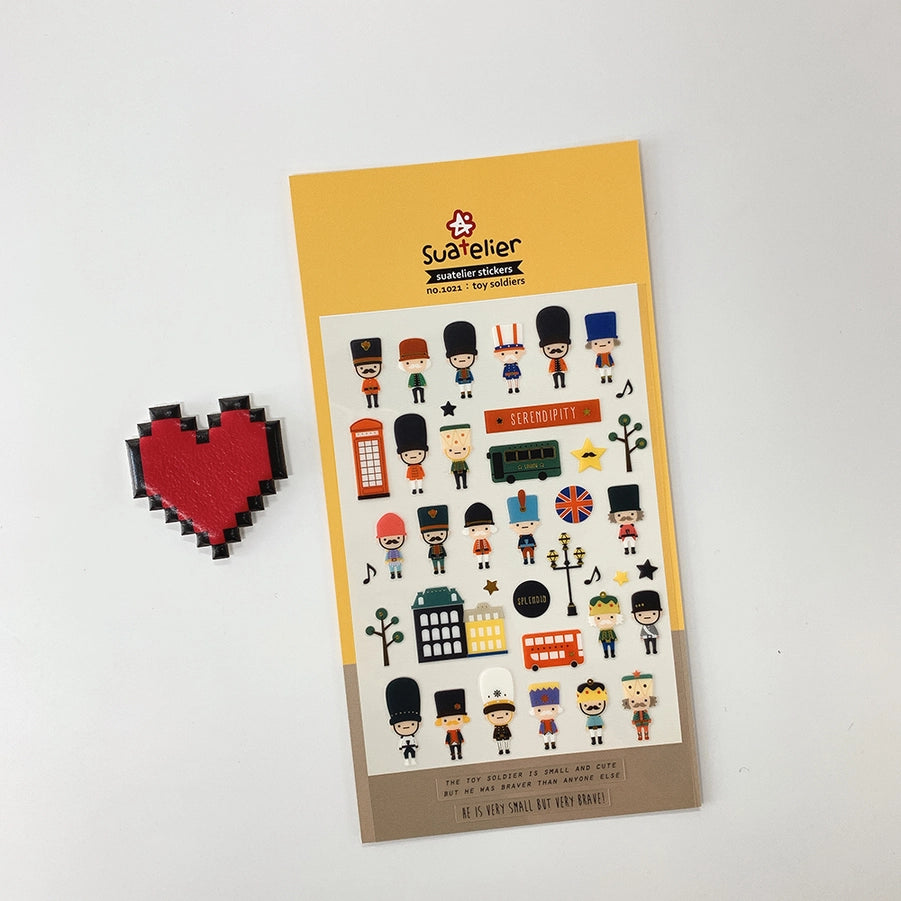 Autocollants - 27 - Les petits soldats / Stickers