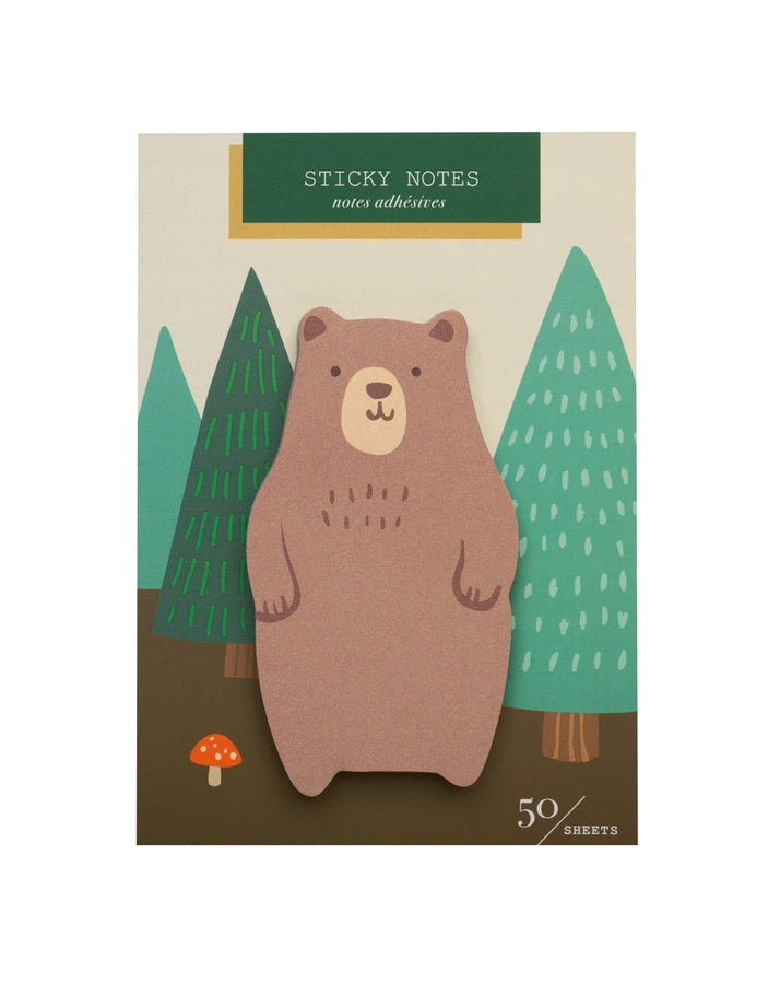 Notes autocollantes - Ours - 50 feuilles