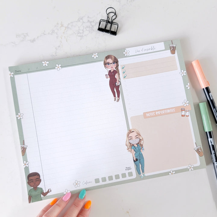 07- Professionnels de la santé - Recueil de listes - 26 feuilles