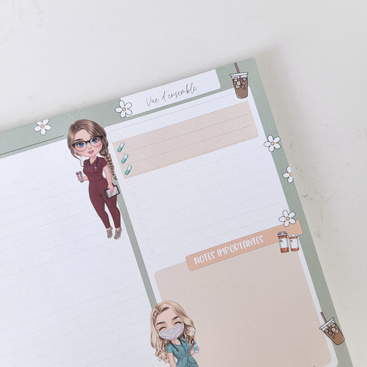 07- Professionnels de la santé - Recueil de listes - 26 feuilles