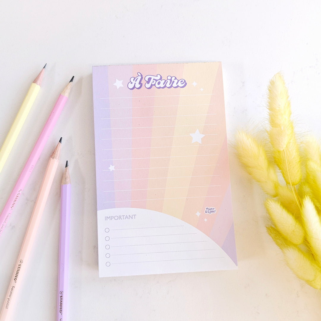 39 - Arc-en-ciel - PETIT Bloc-notes