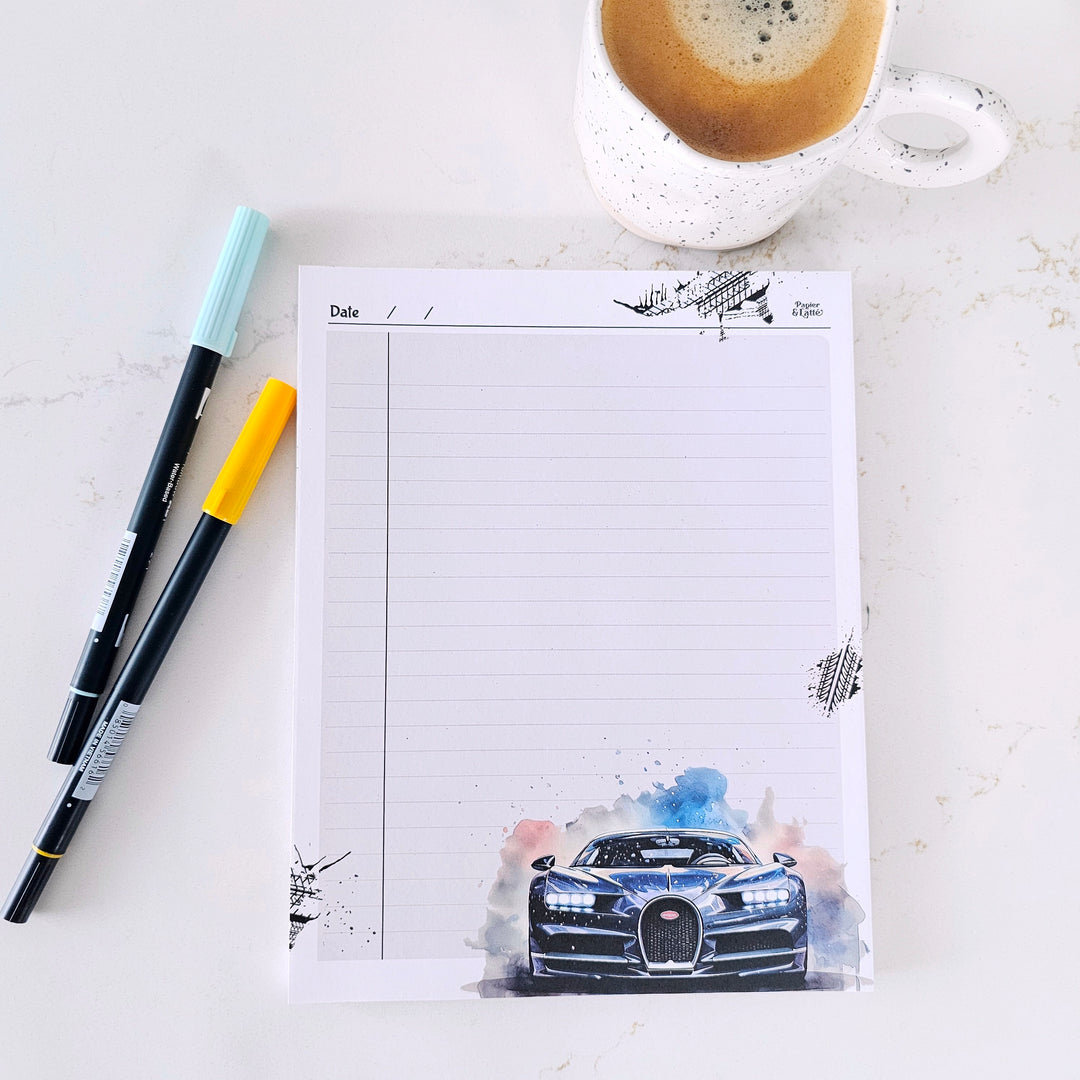 Bugatti Veyron - GRAND Bloc-notes