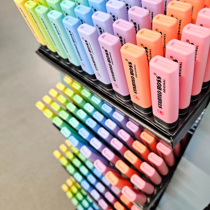 Surligneurs BOSS à l'unité - Couleurs ORIGINALES