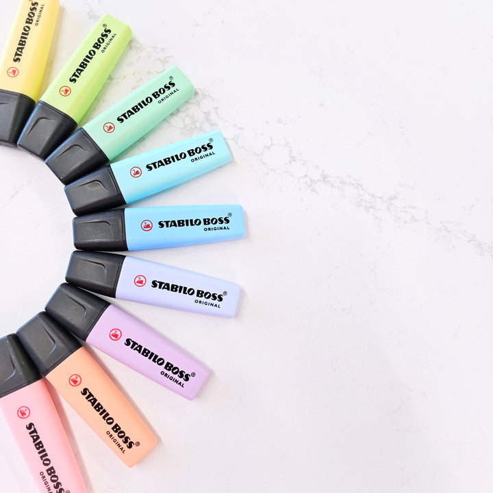 Surligneurs BOSS à l'unité - Couleurs ORIGINALES