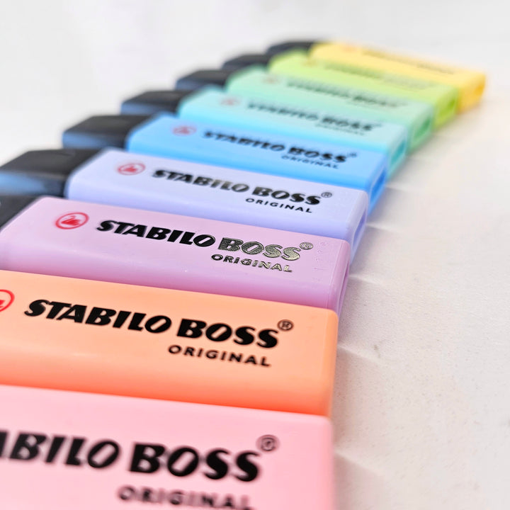 Surligneurs BOSS à l'unité - Couleurs ORIGINALES