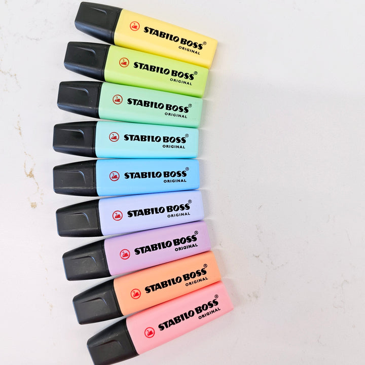Surligneurs BOSS à l'unité - Couleurs ORIGINALES