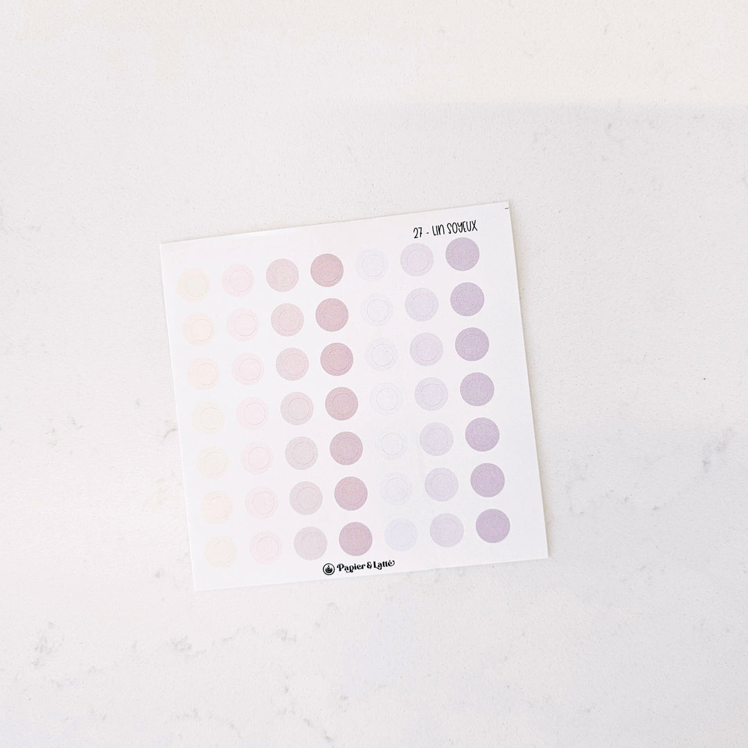 27-LIN SOYEUX - Autocollants picos