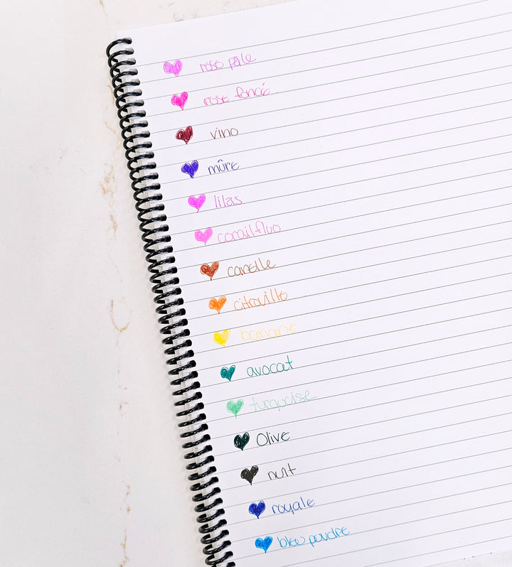 Stylo encre gel de couleur - À l'unité