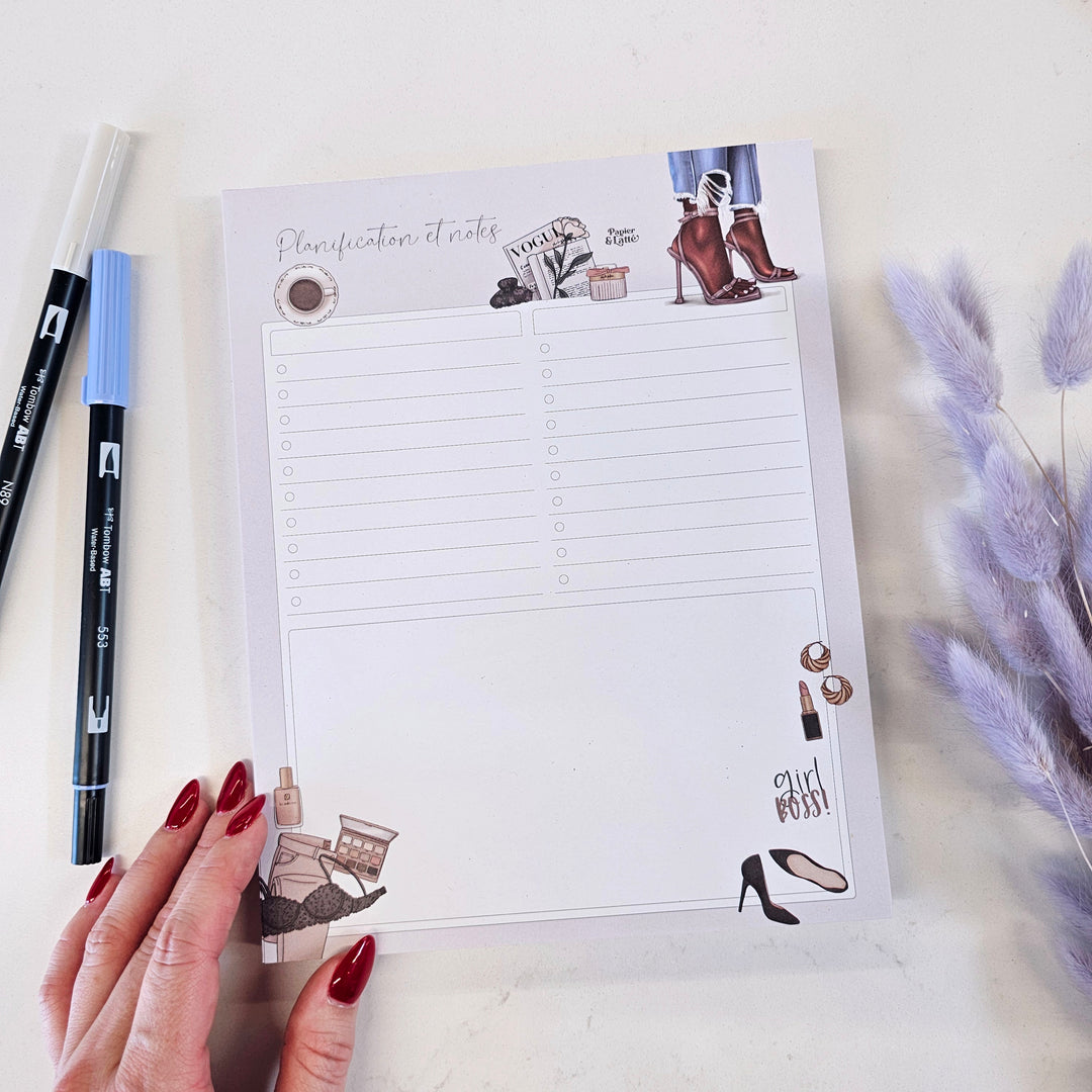 Girl Boss - GRAND Bloc-notes