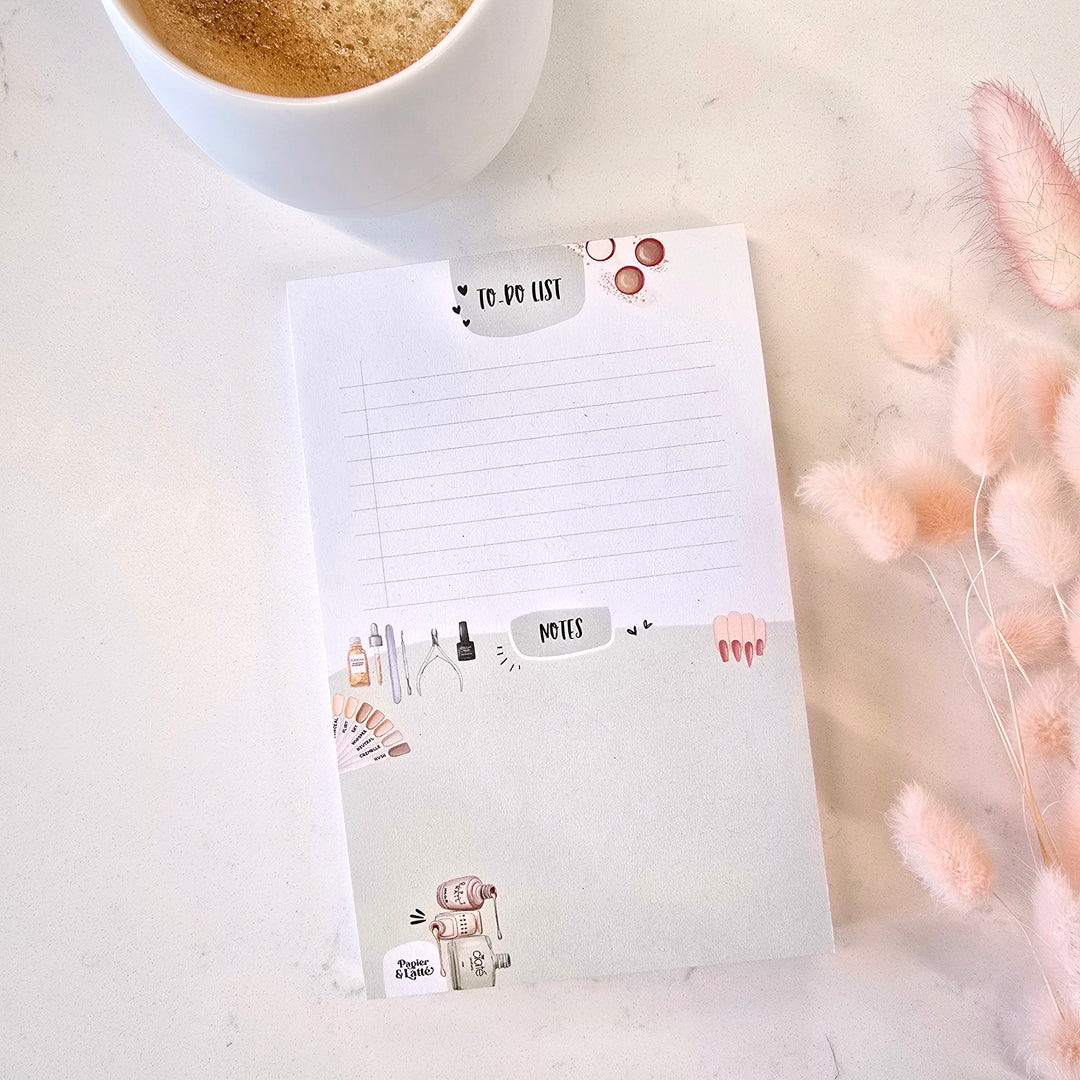 17 - Manucure - PETIT Bloc-notes