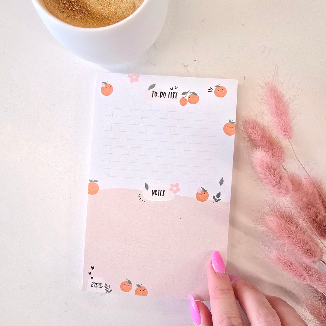 16 - Petites pêches - PETIT Bloc-notes