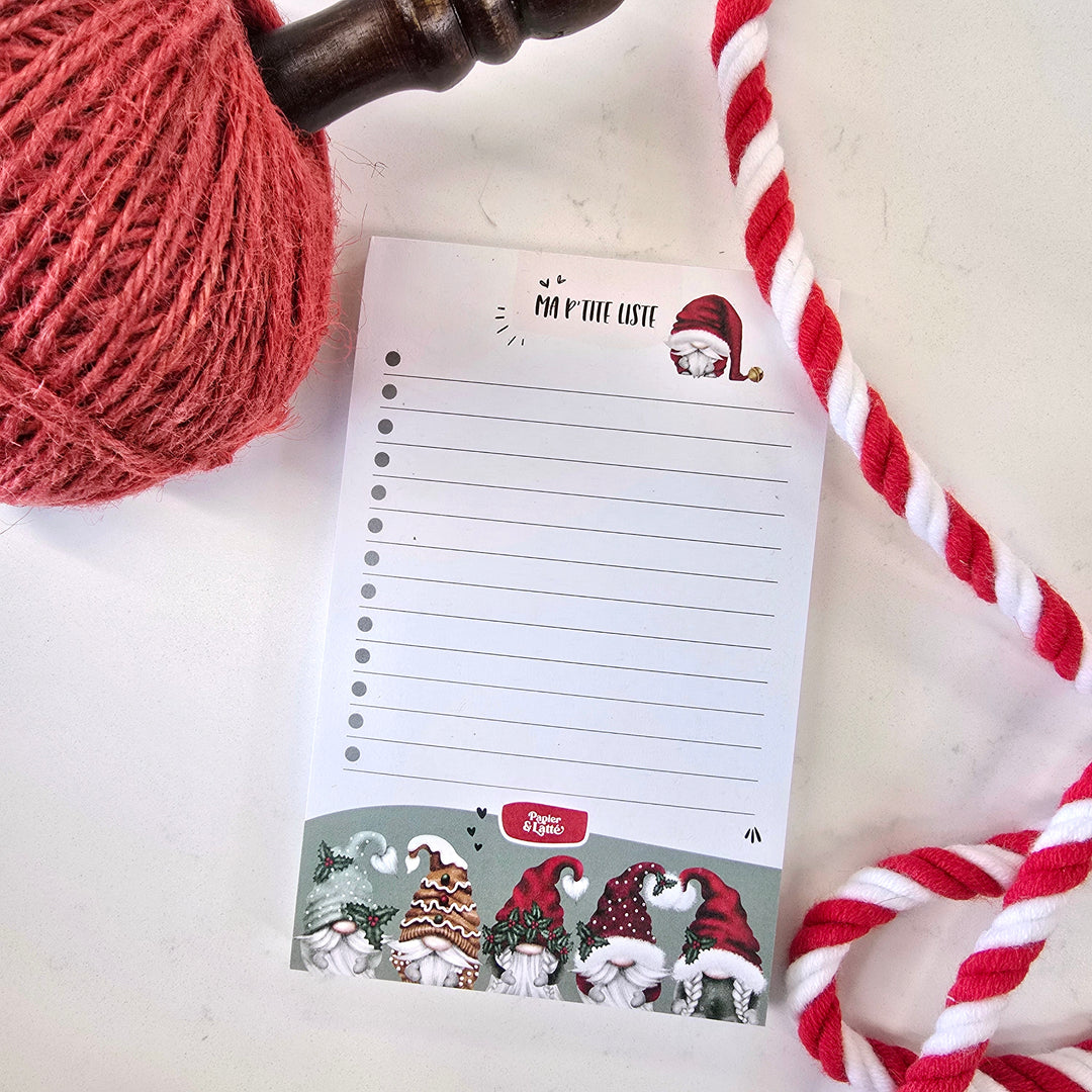22 - Petits gnomes - PETIT Bloc-notes