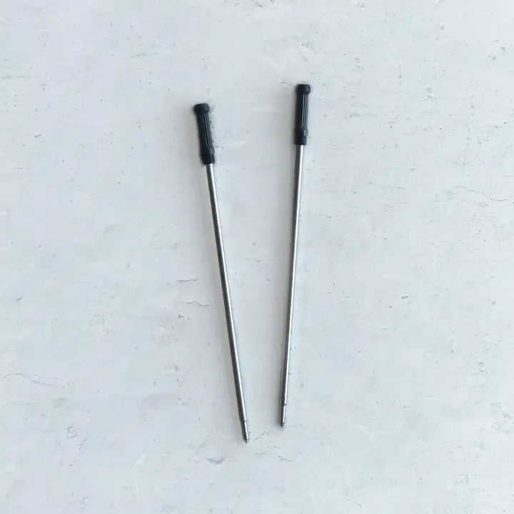 Ensemble de 4 stylos slim à bille - Recharge