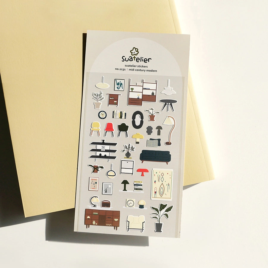 Autocollants - 35 - Moderniste / Stickers