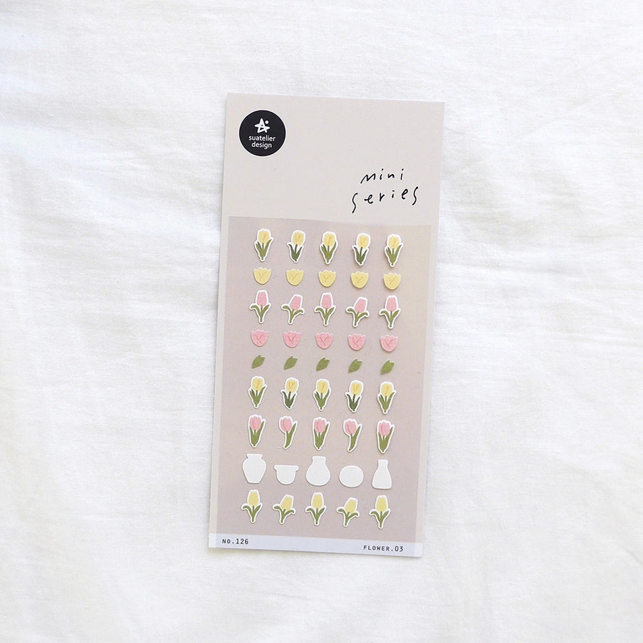 Autocollants - 34 - Mini Série - Petites fleurs.03 / Stickers