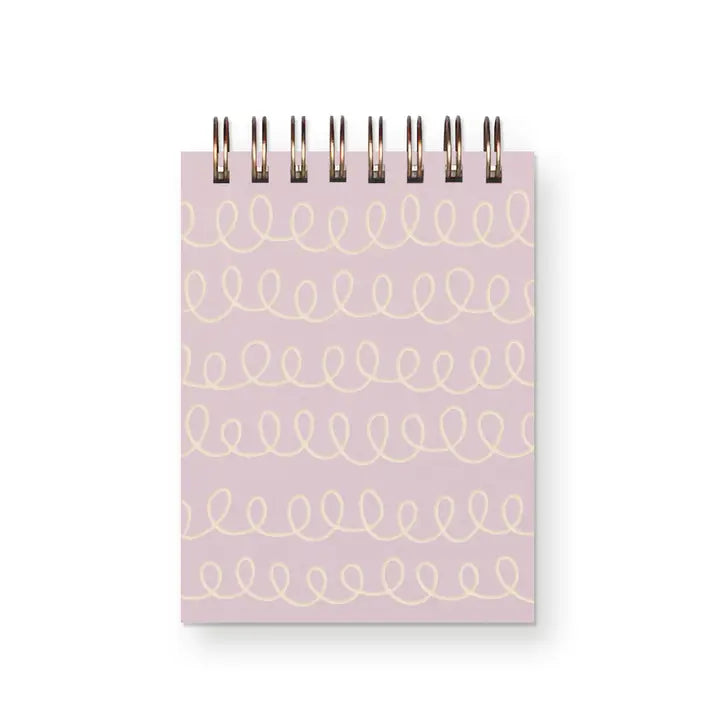 Carnet à Tourbillons - Rose