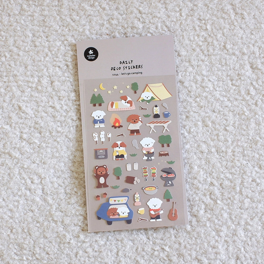 Autocollants - 03 - Camping / Stickers