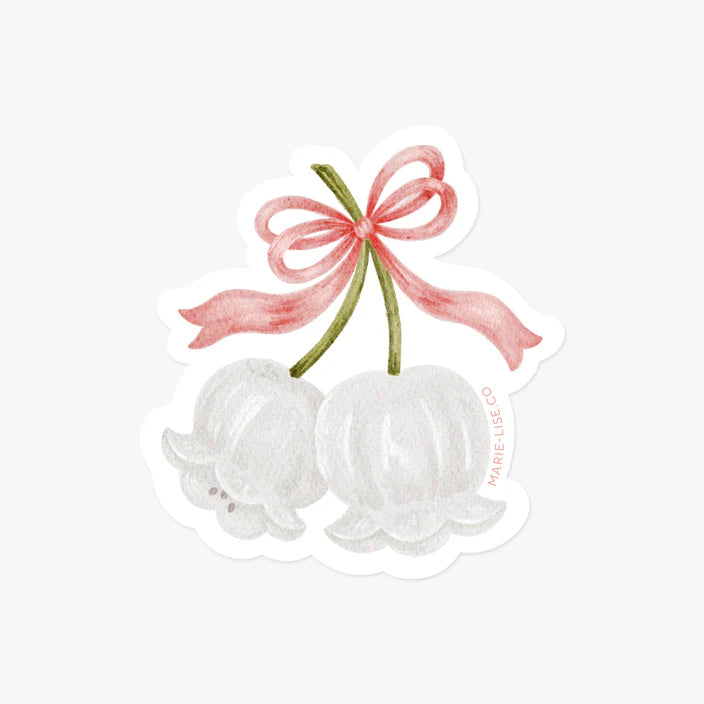 Clochettes - Autocollant découpé - illustré par Marie-Lise