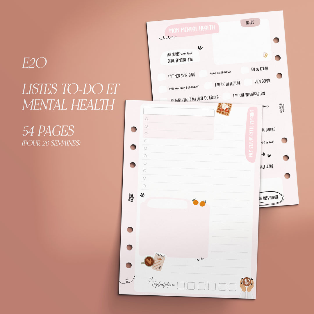 E20 - Listes et mental health