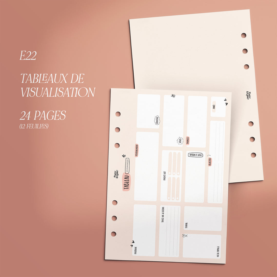 E22 - Tableau de visualisation - Année complète