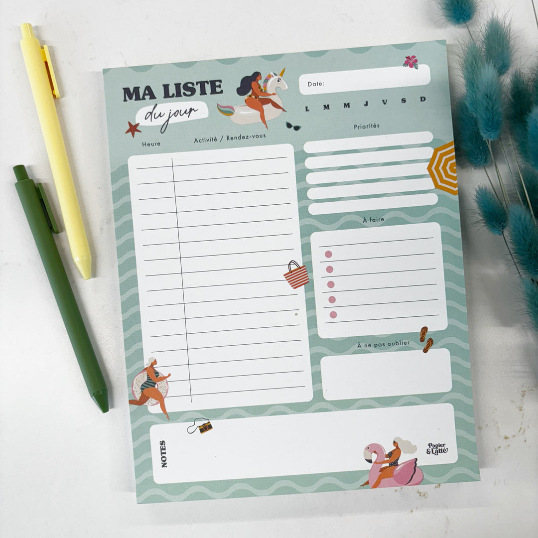 Licorne - GRAND Bloc-notes