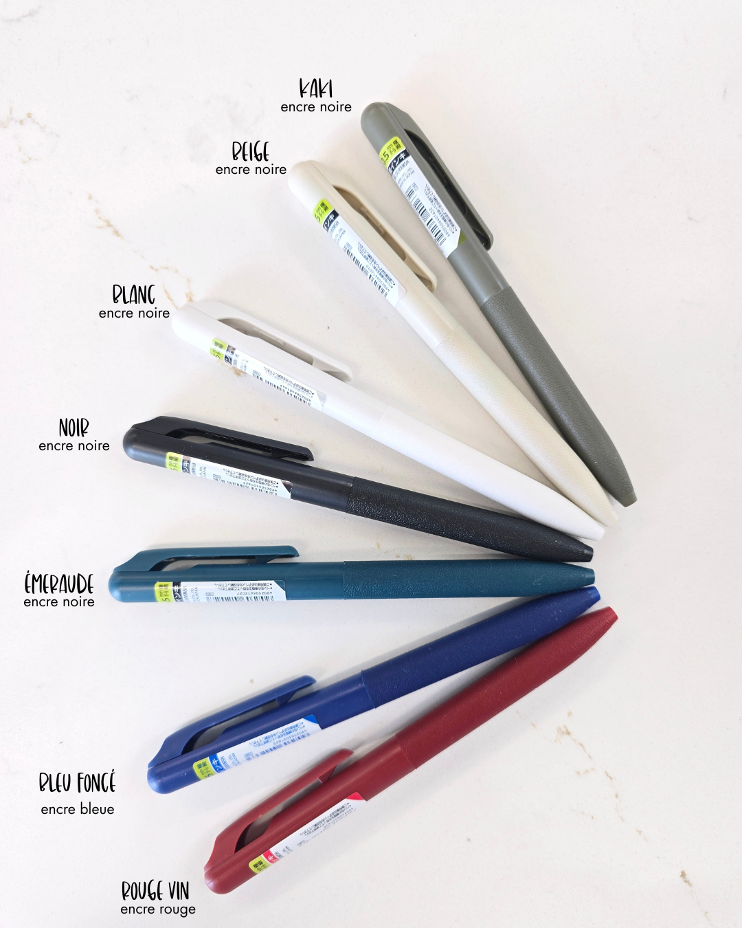 Pentel - Stylo à bille - Calme - 0.5mm