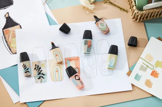 Ensemble de 3 MINI surligneurs BOSS - Nature Vibes