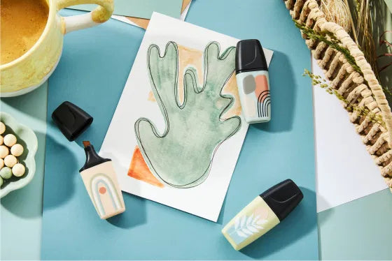 Ensemble de 3 MINI surligneurs BOSS - Nature Vibes