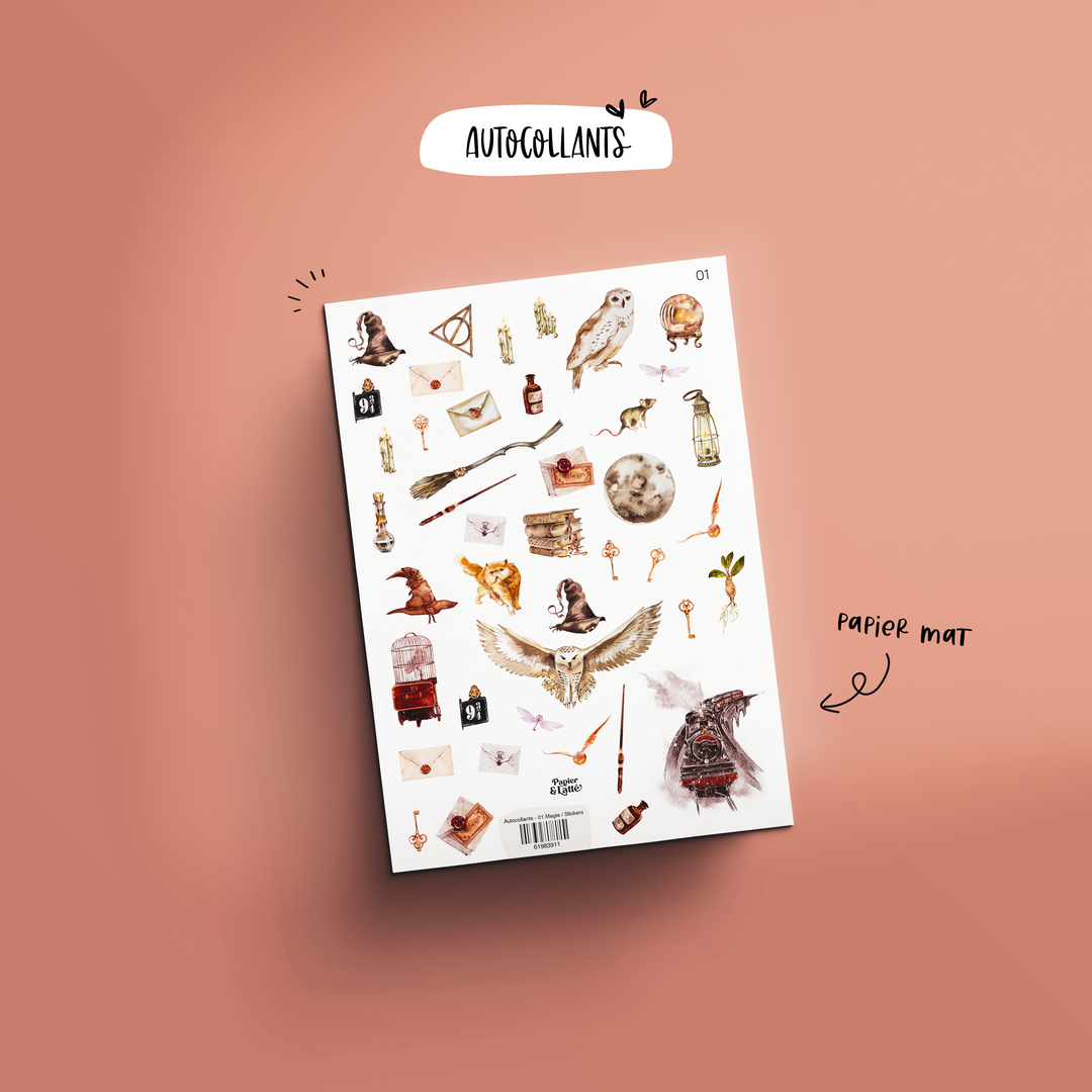 Autocollants - 01.Magie / Stickers