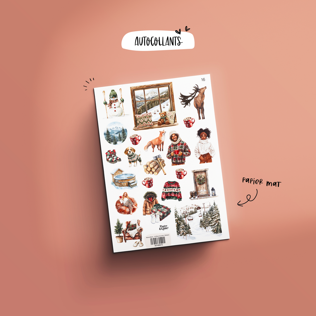 Autocollants - 16.Dans les bois / Stickers