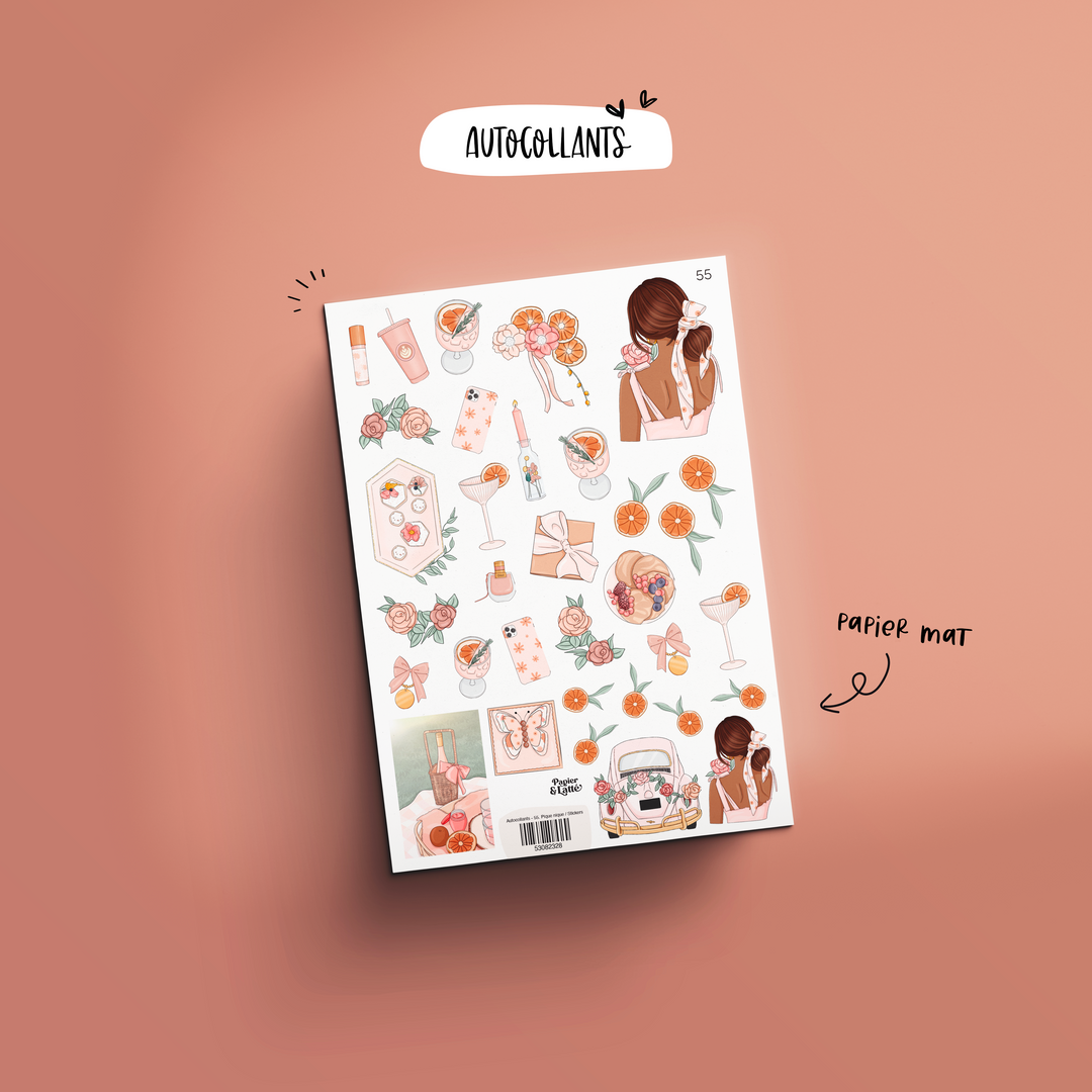 Autocollants - 55. Pique nique / Stickers
