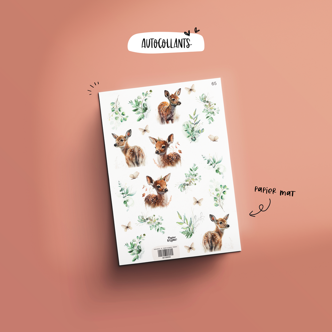 Autocollants - 65. Bambi eucalyptus / Stickers