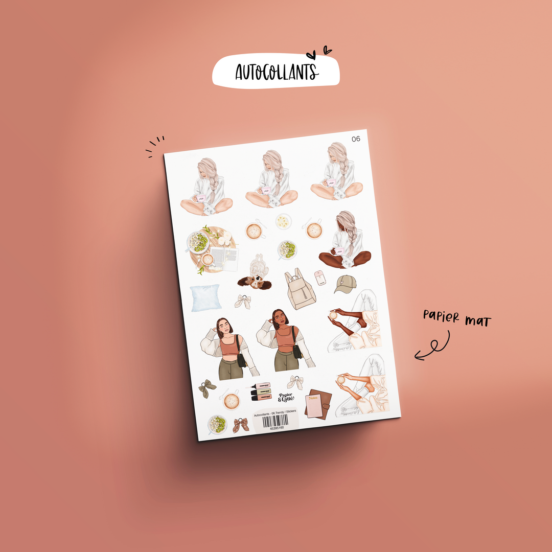 Autocollants - 06.Trendy / Stickers