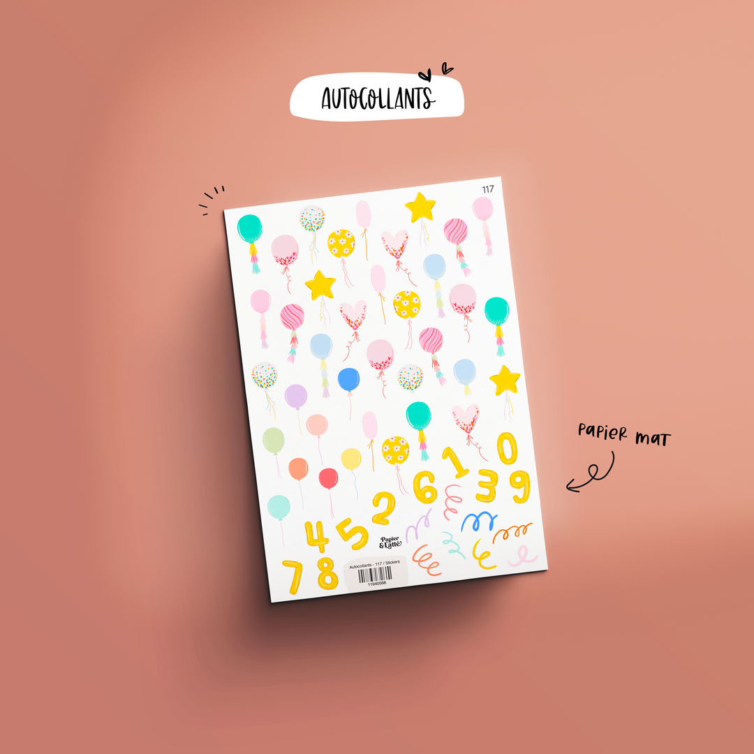 Autocollants - 117. Célébration ! / Stickers