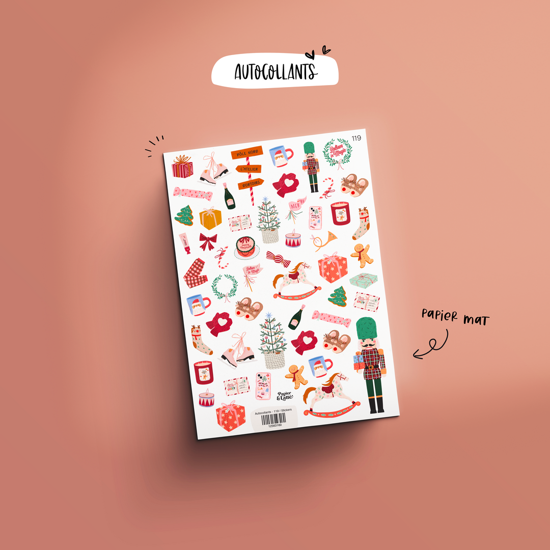 Autocollants - 119. Casse-Noisette / Stickers