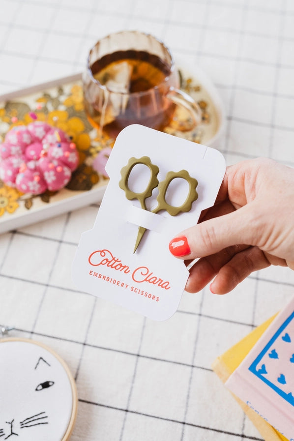 Mini ciseaux tournesol