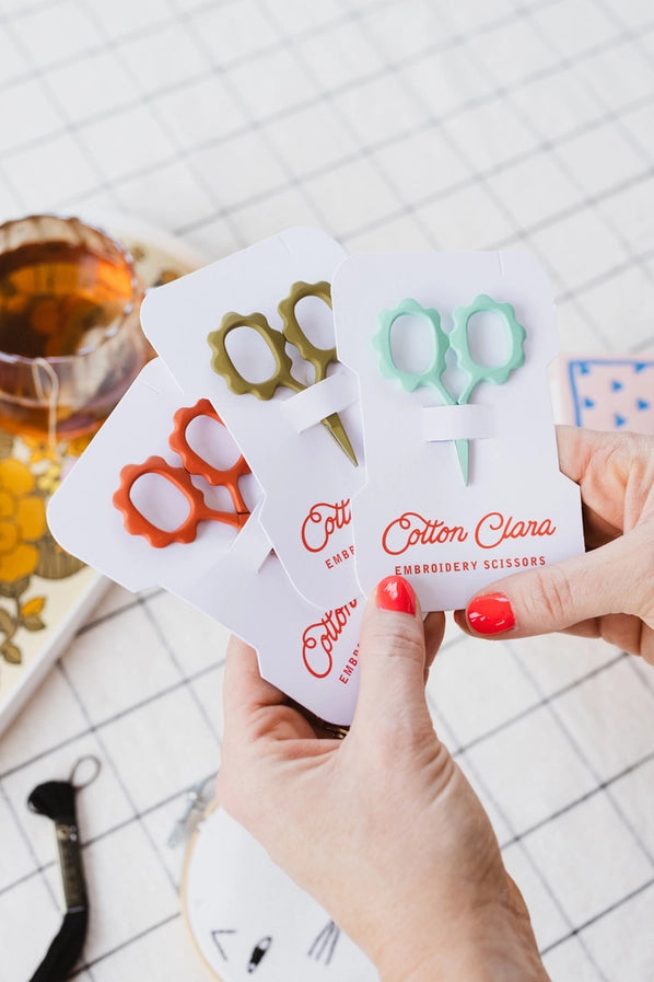 Mini ciseaux tournesol