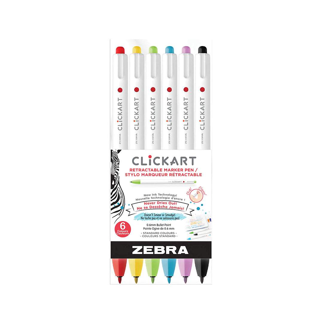 Clickart - Ensemble de 6 couleurs