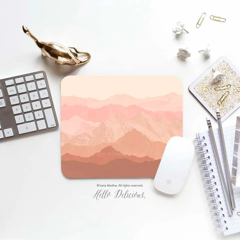 Tapis de souris - Montagne rocheuse - rectangulaire