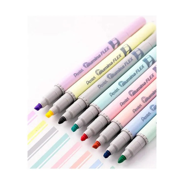 Illumina Flex surligneur liquide - Ensemble de 8