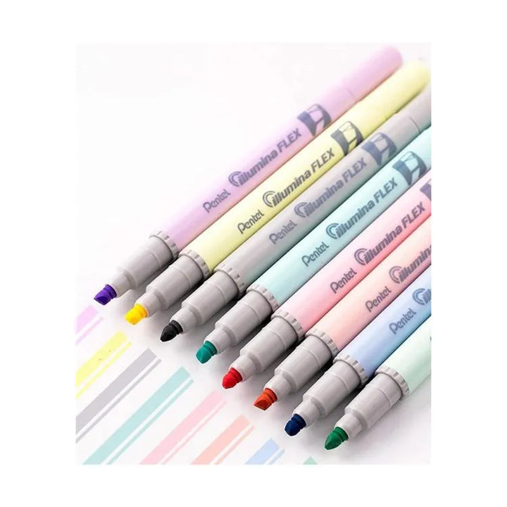 Illumina Flex surligneur liquide - Ensemble de 8