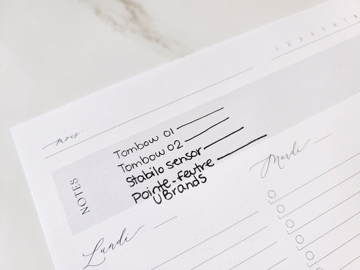 Stylo pointe feutre extra-fine - MONO Drawing pen