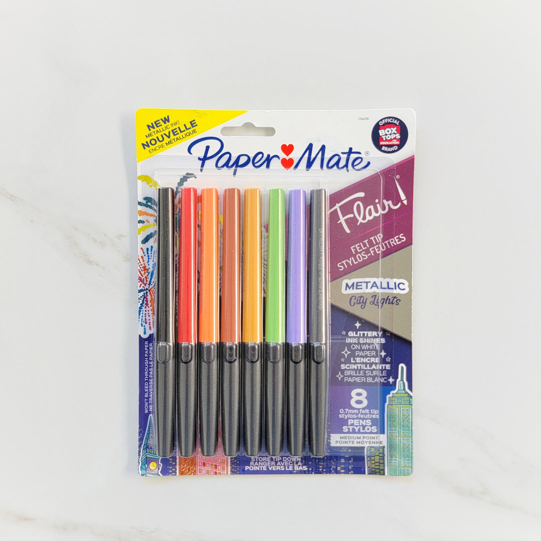 Stylo à pointe en feutre Flair Métallique