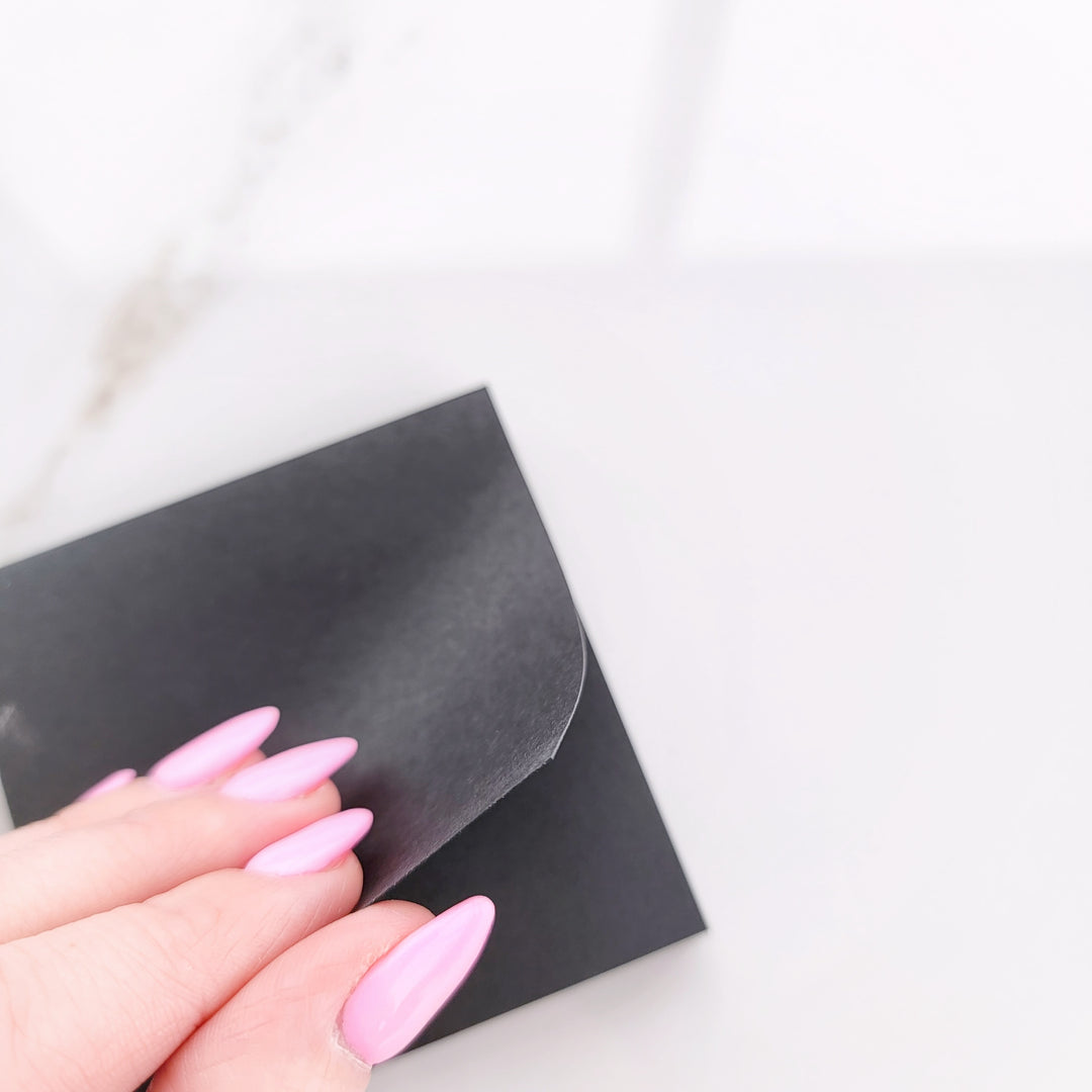 Post-it noir - cartonnés