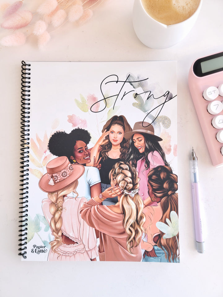 89 - *Exclusivité* Boutique Elena Art de Vivre x Papier & Latté - Cahier de notes / Notebook - Amitié inclusive