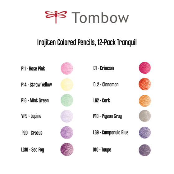 Ensemble de crayon de couleur Irojiten