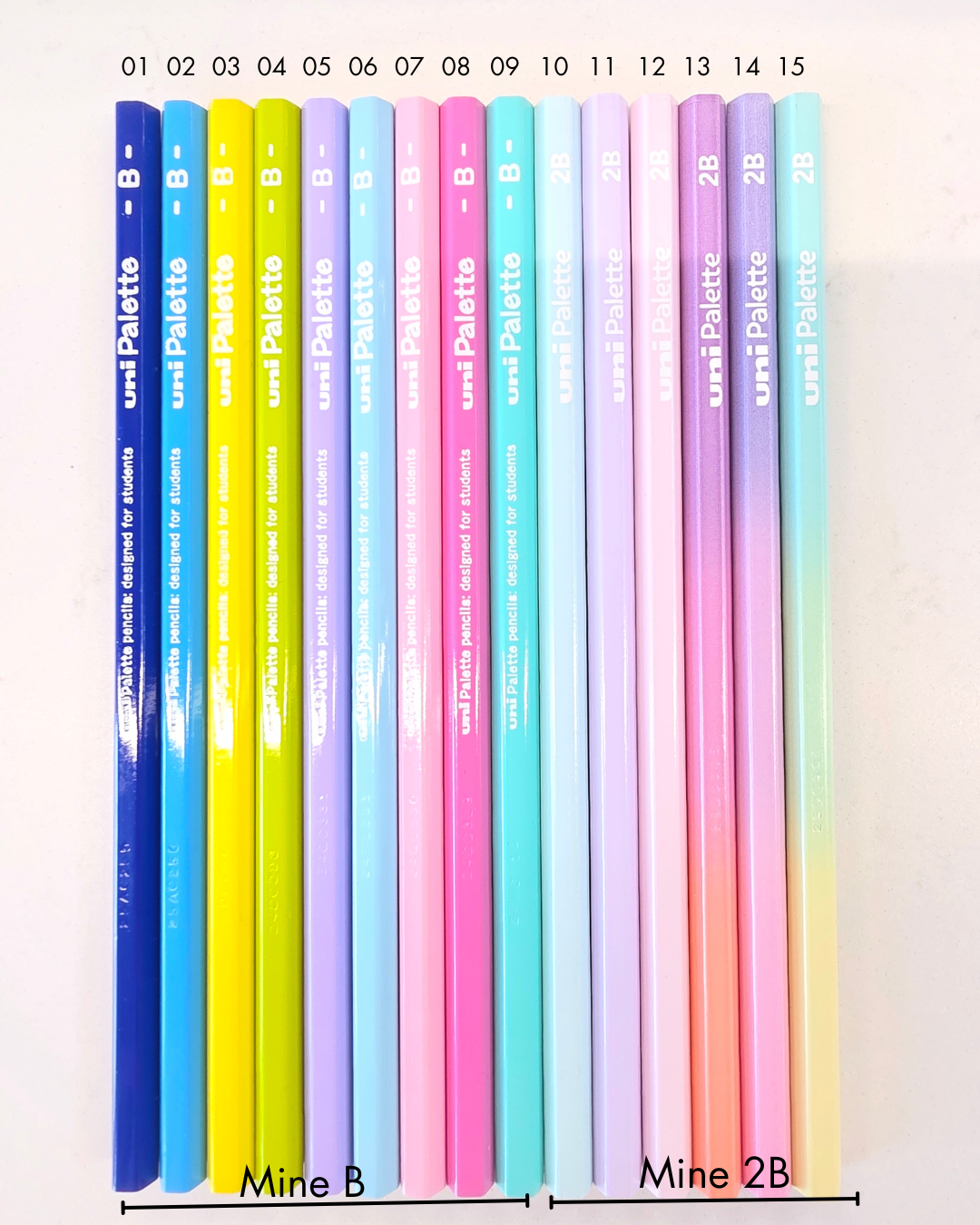 Crayon à mine B ou 2B à l&