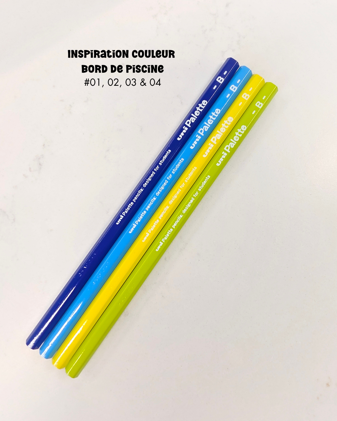 Crayon à mine B ou 2B à l&