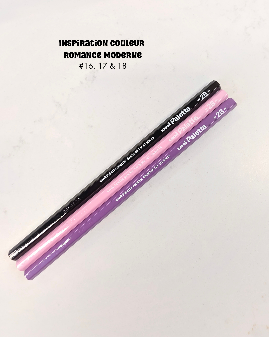 Crayon à mine B ou 2B à l&