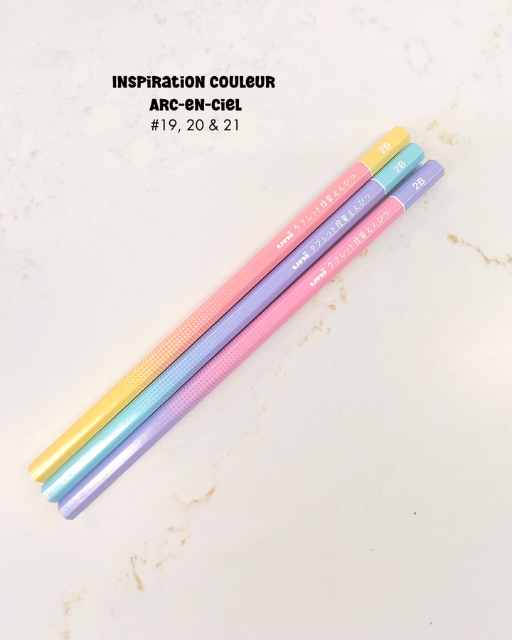 Crayon à mine B ou 2B à l&